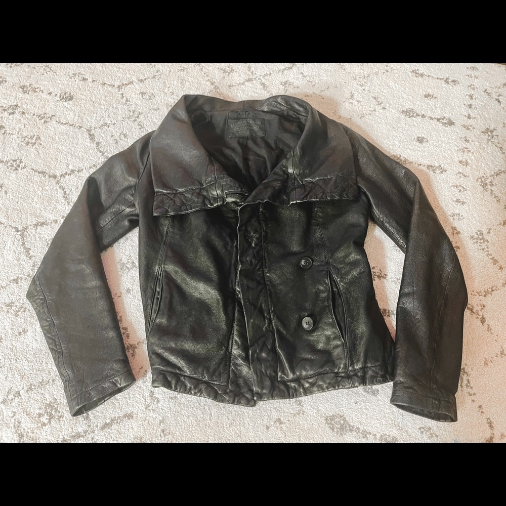 All Saints leather jacket